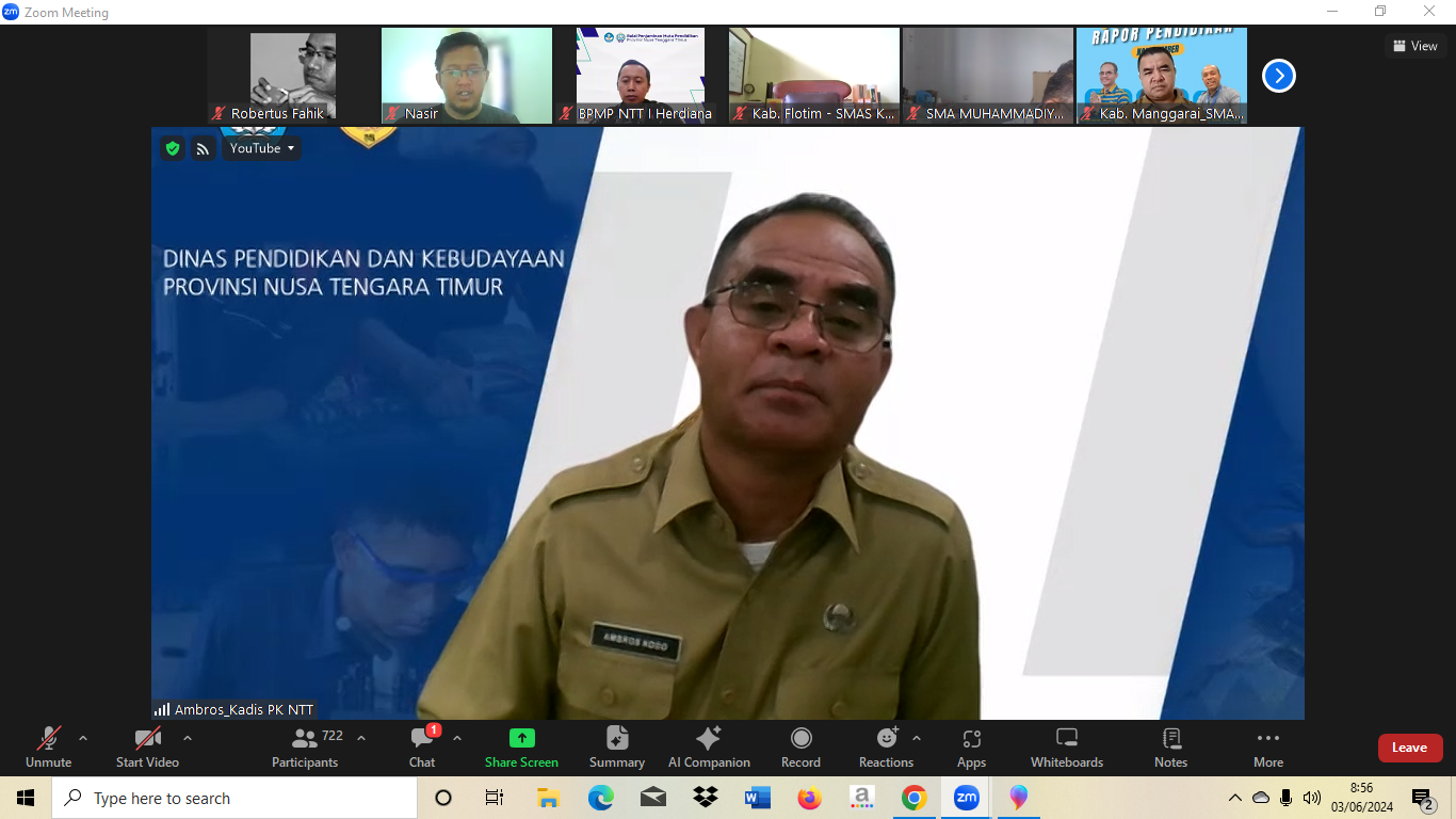 Dinas Pk Ntt Bpmp Ntt Gelar Pra Expose Rapor Pendidikan Sekolahtimur Com